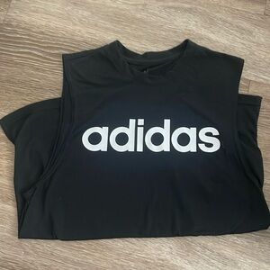 Black Adidas Workout Tank